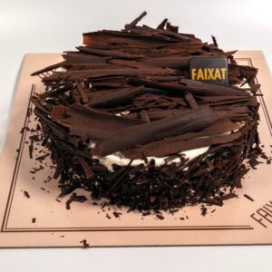 Pastel de virutas de nata