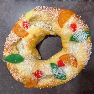 Roscón de mazapán